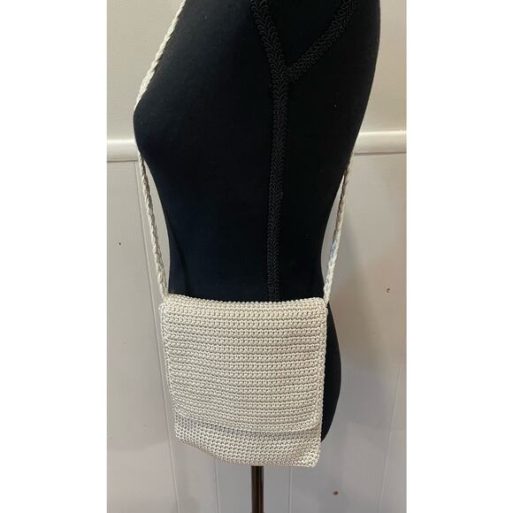 The SAK‎ White/Cream Crochet Crossbody/Shoulder Bag/Purse - Picture 1 of 4